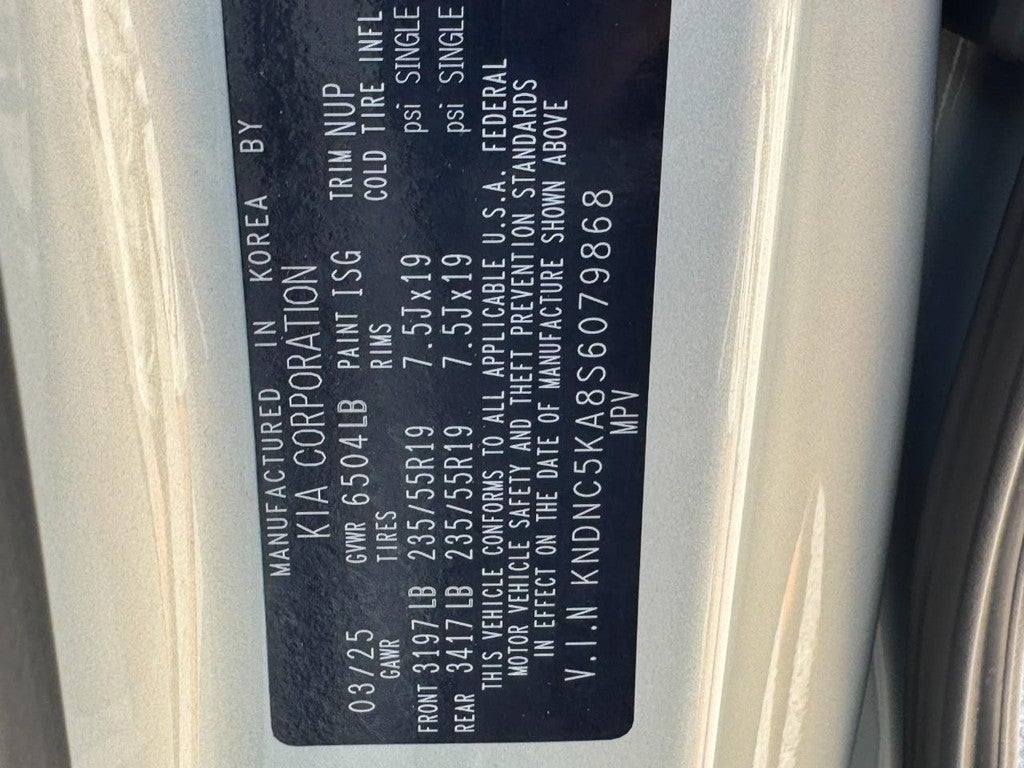 2025 Kia Carnival Hybrid EX