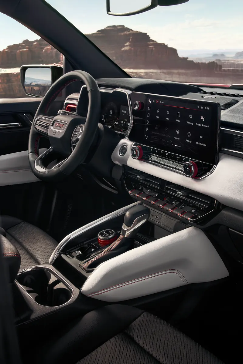 2026 GMC Canyon infotainment system at Behlmann Buick GMC in Troy MO